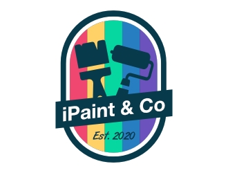 iPaint & Co logo design by shikuru