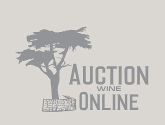 AuctionWineOnline logo design by uttam