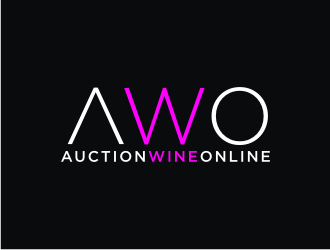 AuctionWineOnline logo design by bricton