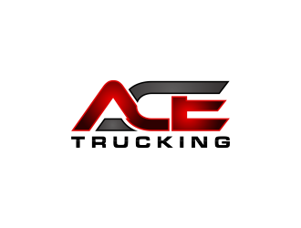 Ace Trucking logo design by haidar