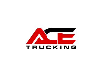 Ace Trucking logo design by haidar