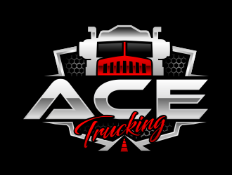 Ace Trucking logo design by hidro