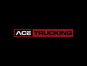 Ace Trucking logo design by InitialD