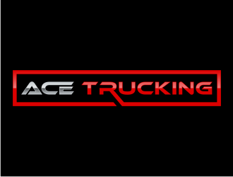 Ace Trucking logo design by icha_icha