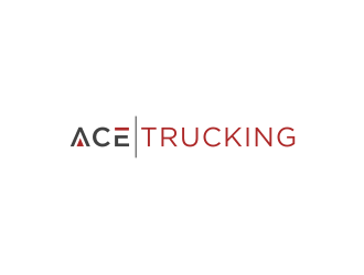 Ace Trucking logo design by bricton