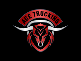 Ace Trucking logo design by Kruger