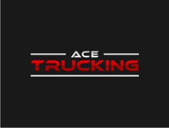 Ace Trucking logo design by blessings