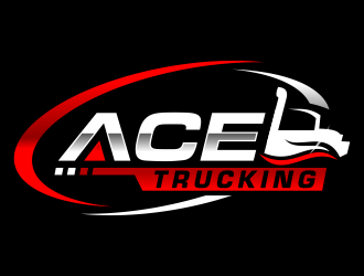 Ace Trucking logo design by ingepro