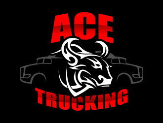 Ace Trucking logo design by ingepro