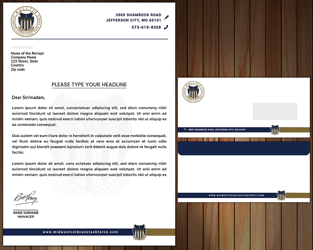 Midwest Cold Case Task Force logo design by MastersDesigns