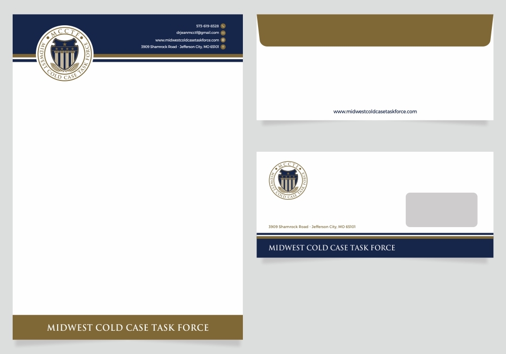 Midwest Cold Case Task Force logo design by Ibrahim