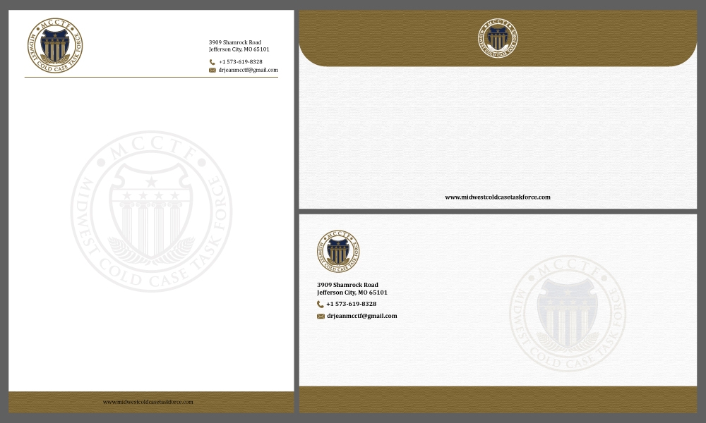 Midwest Cold Case Task Force logo design by Gelotine