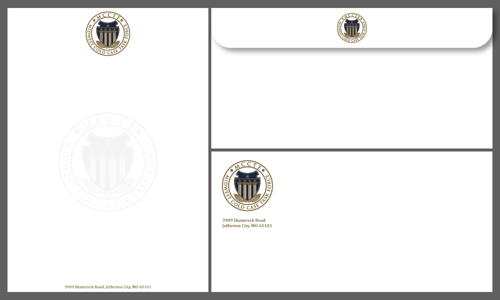 Midwest Cold Case Task Force logo design by Gelotine