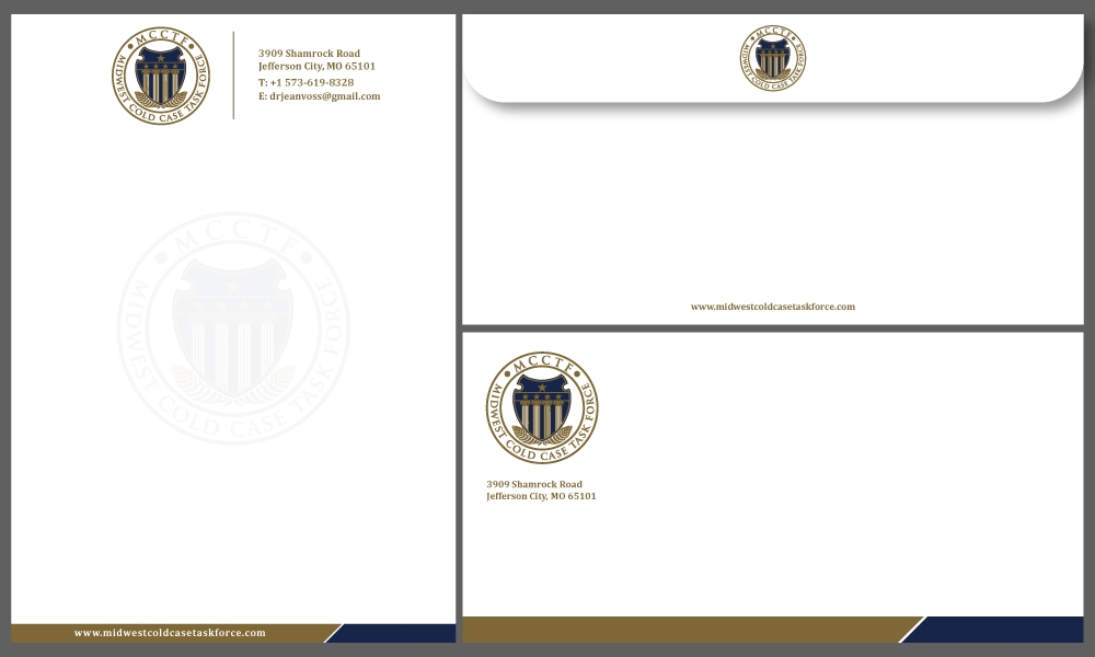 Midwest Cold Case Task Force logo design by Gelotine