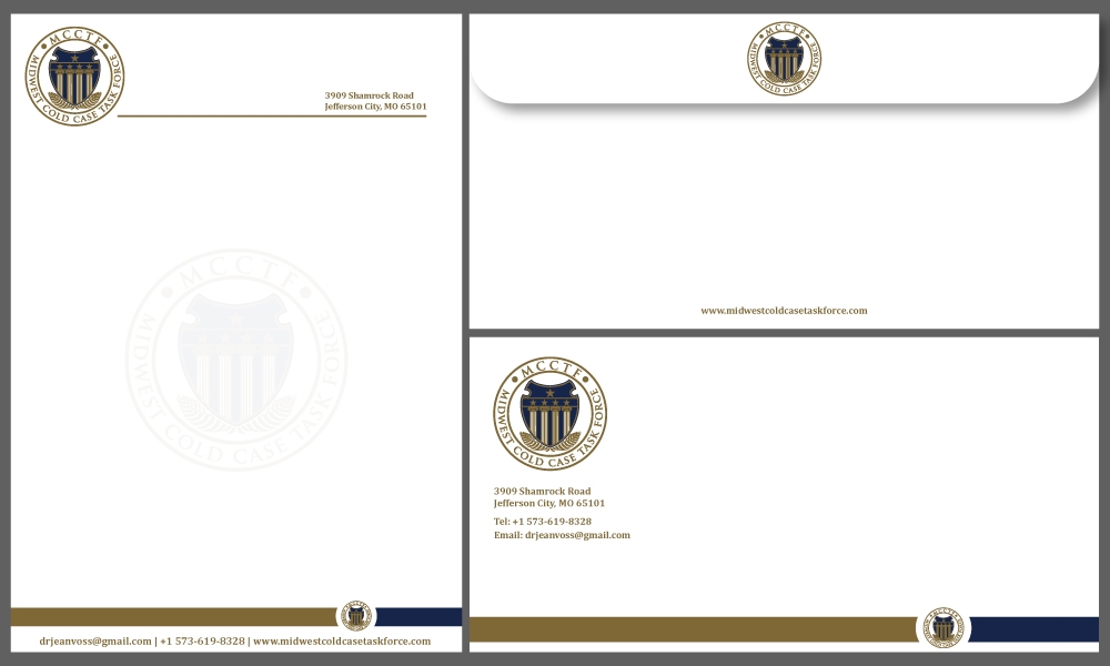 Midwest Cold Case Task Force logo design by Gelotine