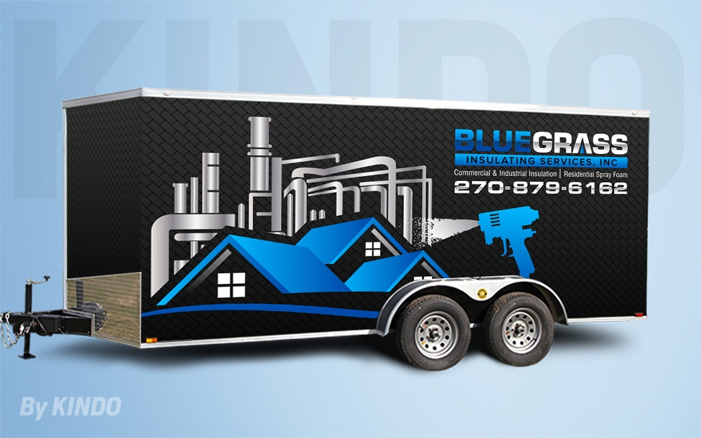 Bluegrass Insulating Services, Inc logo design by Kindo