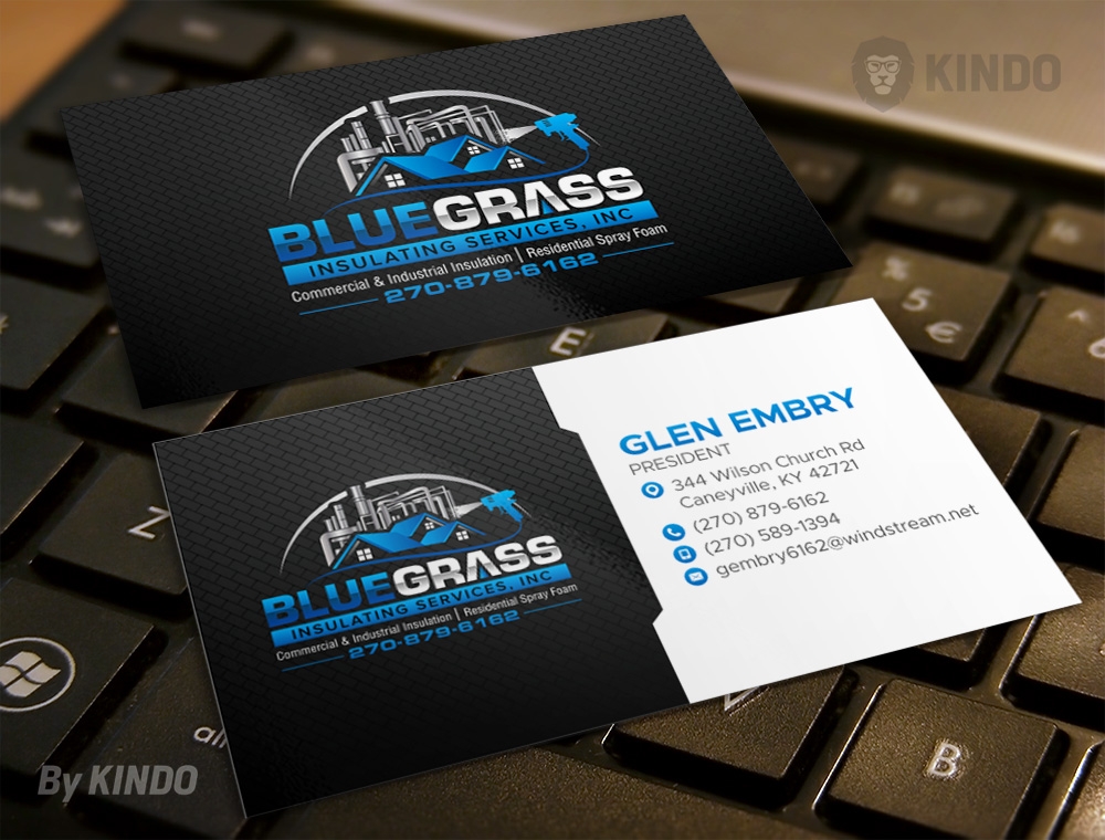 Bluegrass Insulating Services, Inc logo design by Kindo