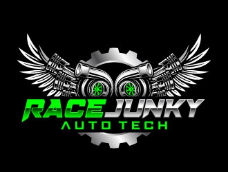 RJ Auto Tech logo design by daywalker