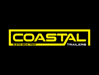 Coastal Trailers  logo design by yunda