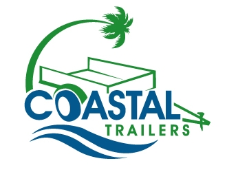 Coastal Trailers  logo design by PMG