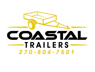 Coastal Trailers  logo design by PMG