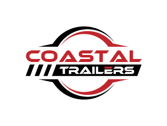 Coastal Trailers  logo design by tukangngaret