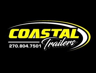 Coastal Trailers  logo design by jaize