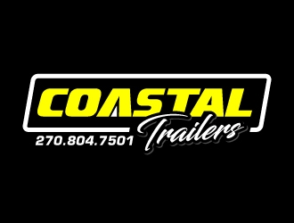 Coastal Trailers  logo design by jaize