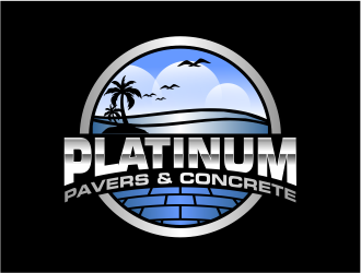 Platinum Pavers & Concrete logo design by cintoko