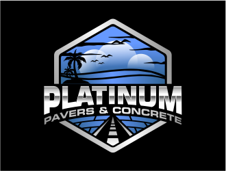 Platinum Pavers & Concrete logo design by cintoko