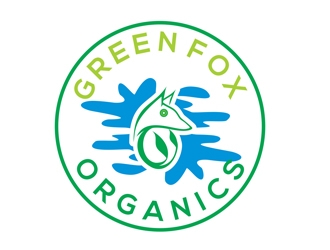 Green Fox Organics logo design by creativemind01