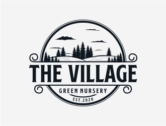 The Village Green Nursery  logo design by Alfatih05