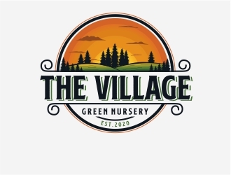 The Village Green Nursery  logo design by Alfatih05