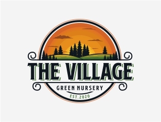 The Village Green Nursery  logo design by Alfatih05