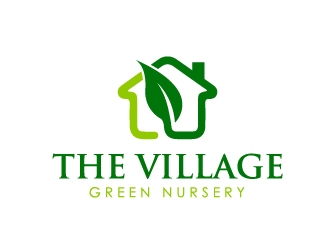 The Village Green Nursery  logo design by Marianne