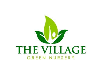 The Village Green Nursery  logo design by Marianne