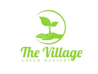 The Village Green Nursery  logo design by AamirKhan