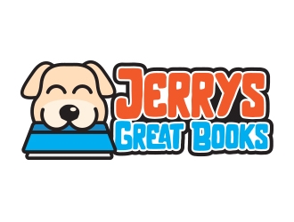 Jerrys Great Books logo design by er9e
