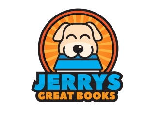 Jerrys Great Books logo design by er9e