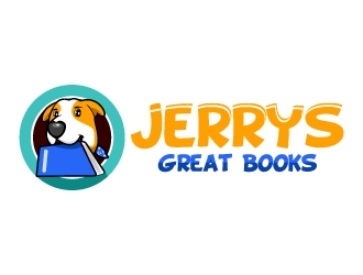 Jerrys Great Books logo design by MUSANG