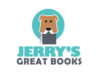 Jerrys Great Books logo design by kunejo