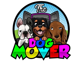 The Dog Mover  logo design by DreamLogoDesign