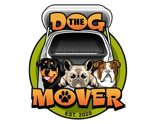 The Dog Mover  logo design by DreamLogoDesign