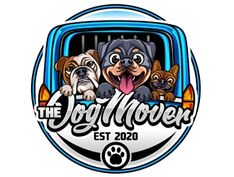 The Dog Mover  logo design by DreamLogoDesign