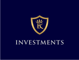 B. K. Investments logo design by clayjensen