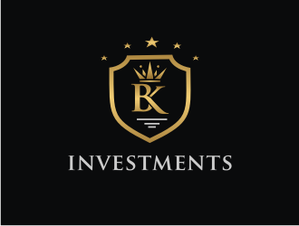 B. K. Investments logo design by clayjensen