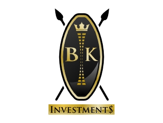 B. K. Investments logo design by shikuru