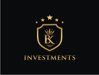 B. K. Investments logo design by clayjensen