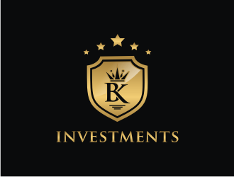 B. K. Investments logo design by clayjensen