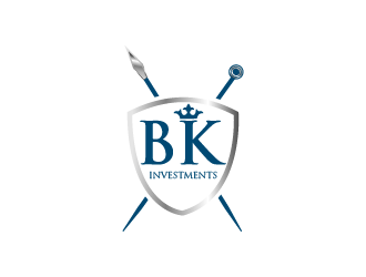 B. K. Investments logo design by tukangngaret